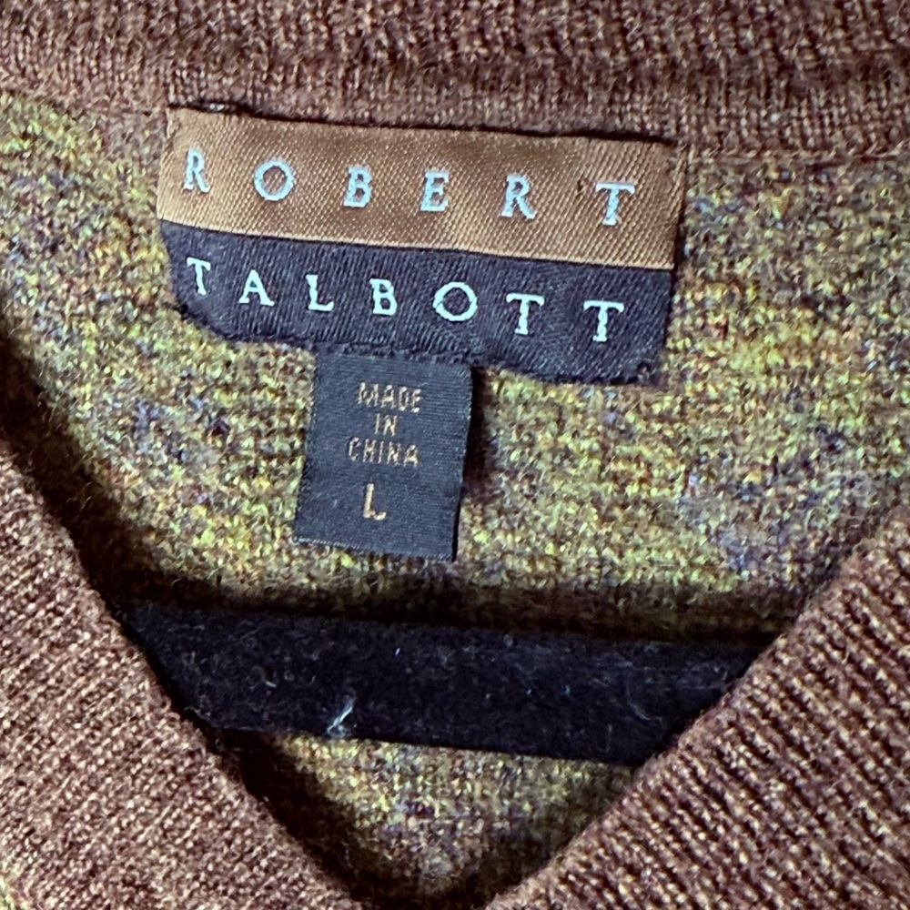 Robert Talbott Merino Wool Sweater Vest